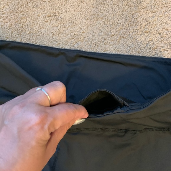 NEW XXL/1X Size Black Athletic Leggings - Picture 9 of 10